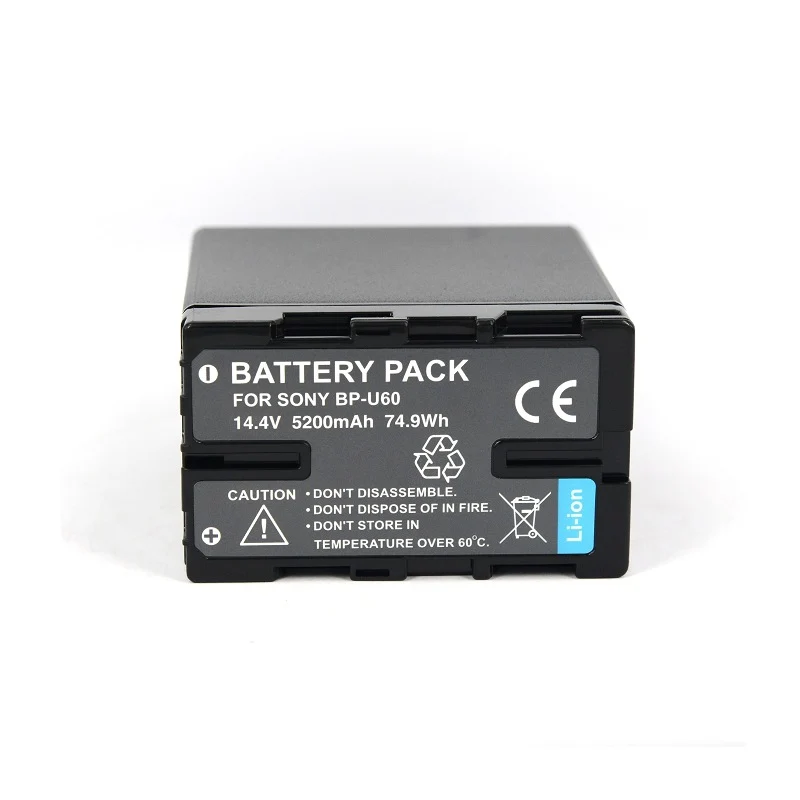 BP-U60 Replacement Camera Battery For Sony FX9V FX6V FS7 FS5M2