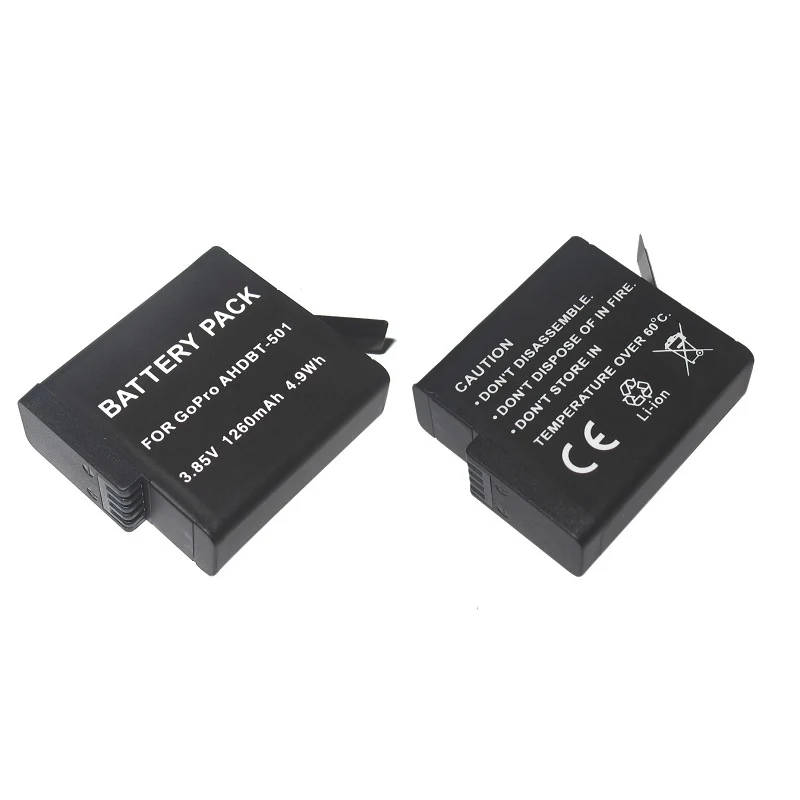 AHDBT-501 Replacement Camera Battery For GoPro Hero 5 6 7