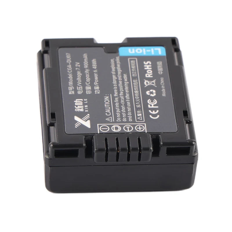 CGA-DU07 Replacement Camera Battery For Panasonic CGA-DU06 VW-VBD070