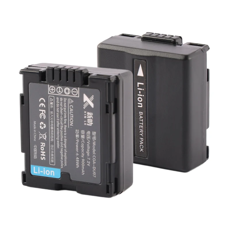 CGA-DU07 Replacement Camera Battery For Panasonic CGA-DU06 VW-VBD070