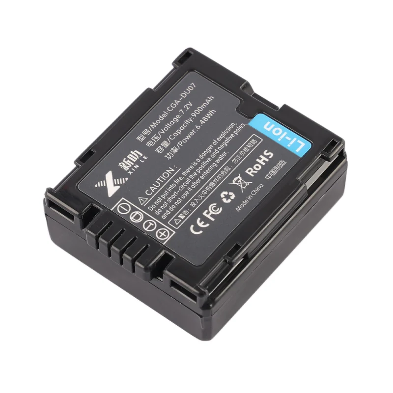 CGA-DU07 Replacement Camera Battery For Panasonic CGA-DU06 VW-VBD070