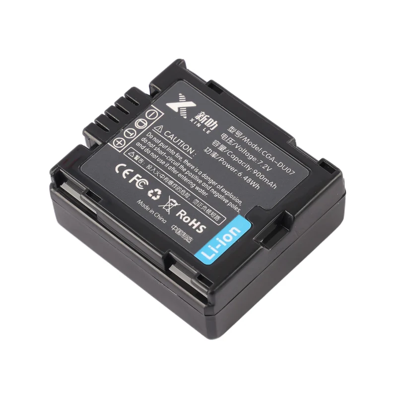 CGA-DU07 Replacement Camera Battery For Panasonic CGA-DU06 VW-VBD070