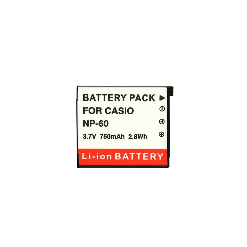 NP-60 Replacement Camera Battery For Casio EX-S500 S770 Z60 Z70 Z75