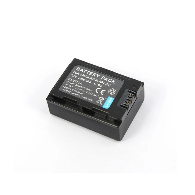 IA-BP210E Replacement Camera Battery For Samsung IA-BP210E SMX-F40 HMX-H200 SMX-F43