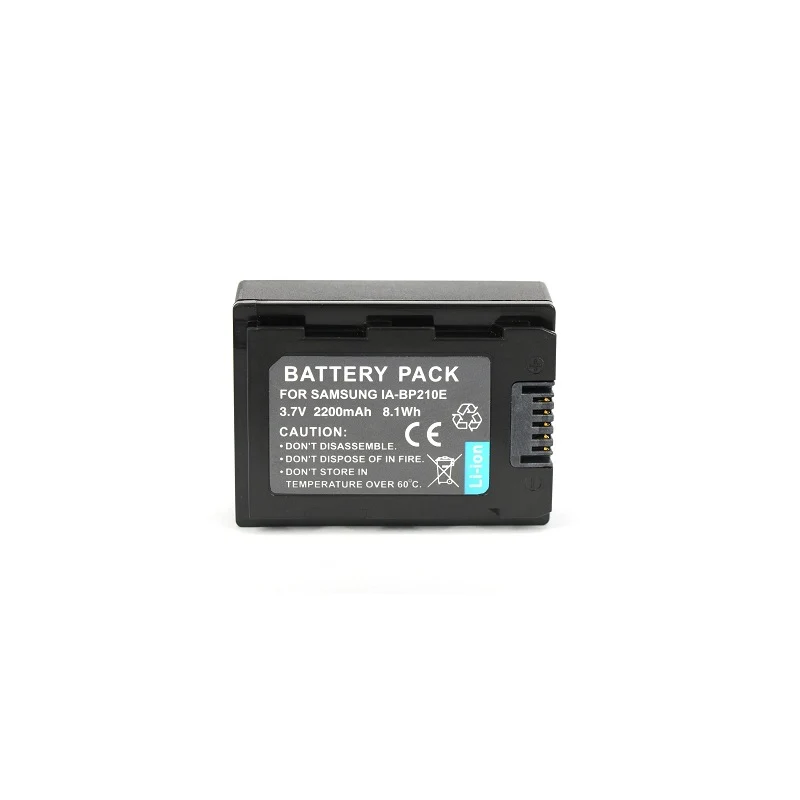 IA-BP210E Replacement Camera Battery For Samsung IA-BP210E SMX-F40 HMX-H200 SMX-F43