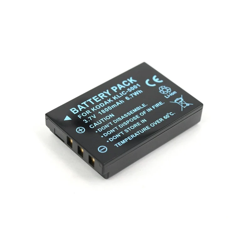 KLIC-5001 Replacement Camera Battery For Kodak M1063 M1073 IS