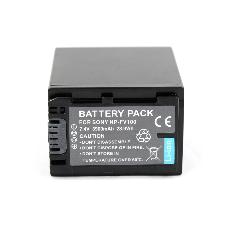 NP-FV100 Replacement Camera Battery For Sony HDR-CX190/B