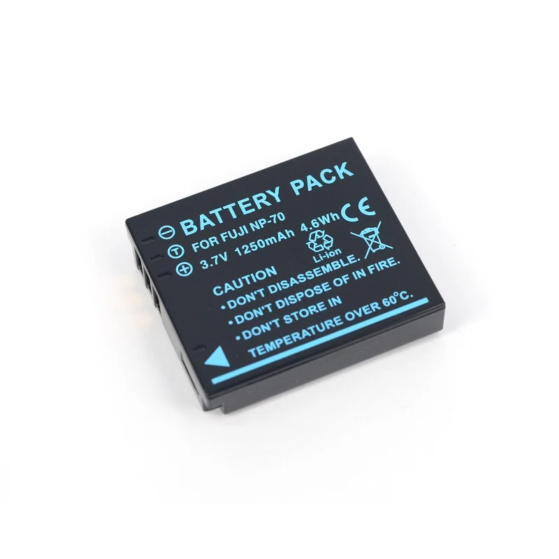 FNP-70 Replacement Camera Battery For Fuji D-Li106 CGA-S005 IA-BH125C DB-60 D-LUX3