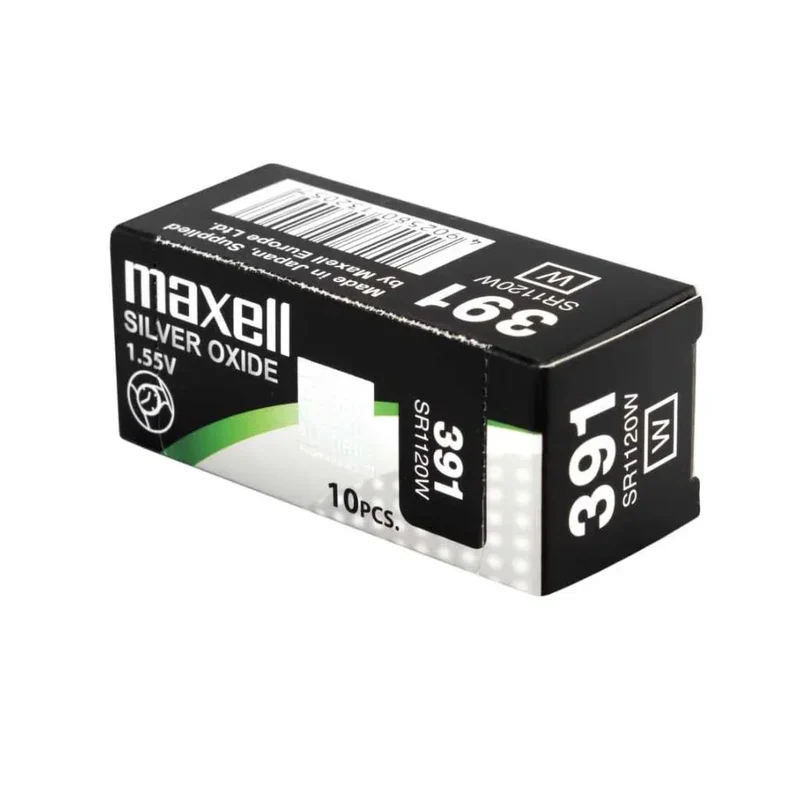 Piles Bouton Montre Oxyde d’Argent 1.55V SR315 à SR399 – Maxell / Varta
