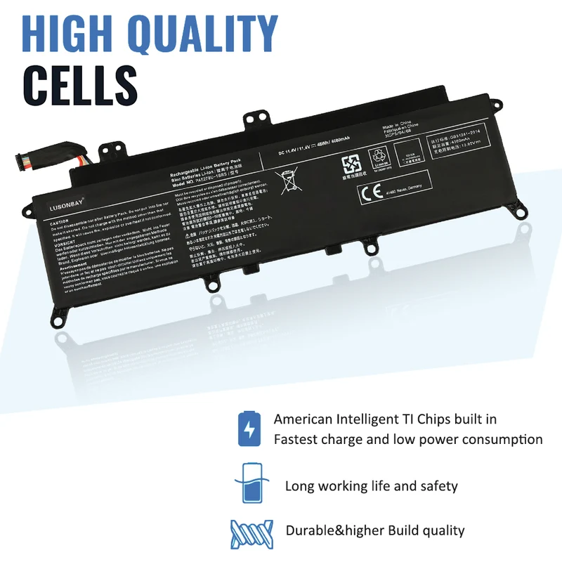 PA5278U-1BRS Laptop battery For Toshiba Portégé X30-D-123 X30-E X30-F LUSONBAY | EU Stock