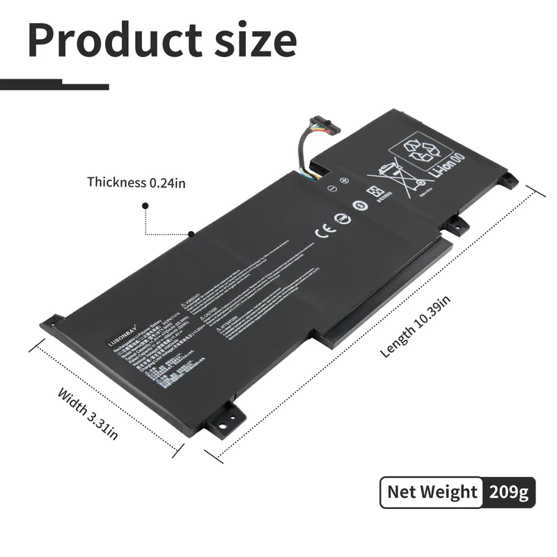 BTY-M492 Laptop Battery For MSI Crosshair 15 A11UCK/A11UDK/A11UEK | LUSONBAY