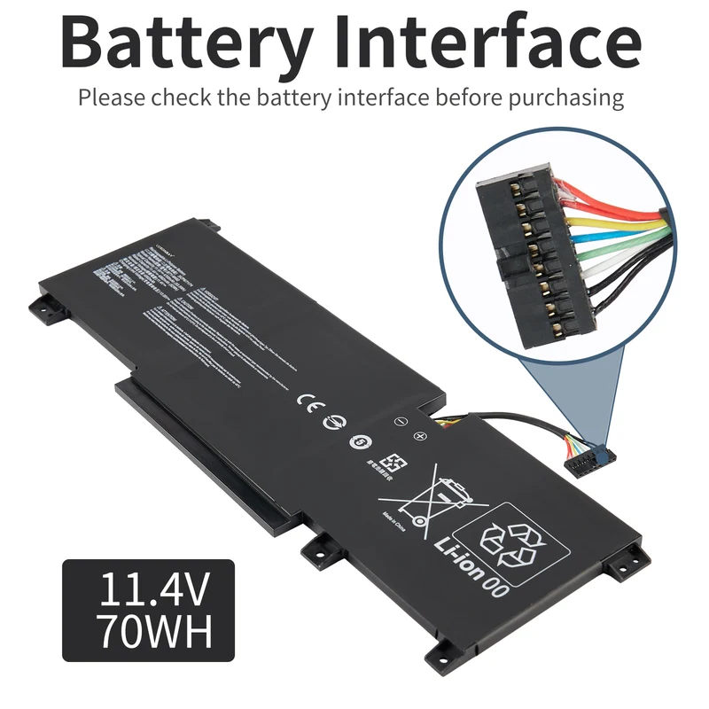BTY-M492 Laptop Battery For MSI Crosshair 15 A11UCK/A11UDK/A11UEK | LUSONBAY