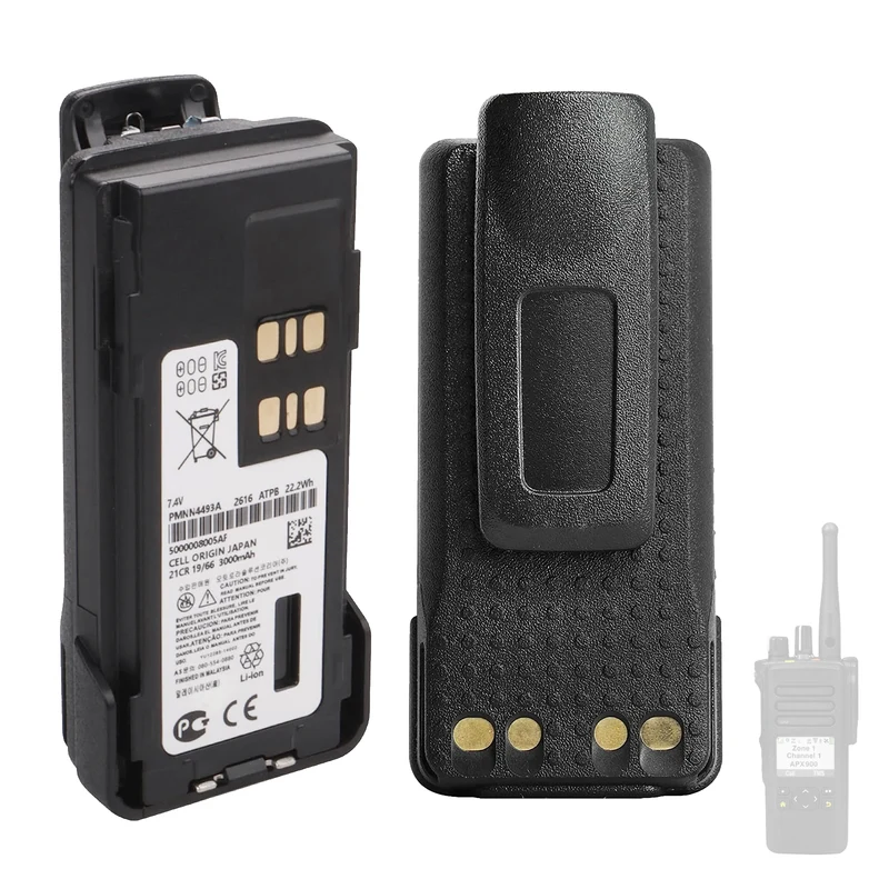 PMNN4493A Replacement Battery For Motorola XPR APX DGP Series Radio
