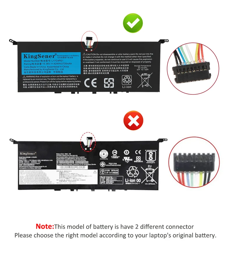 L17M4PE1 Battery for Lenovo IdeaPad 730S Yoga S730 42Wh