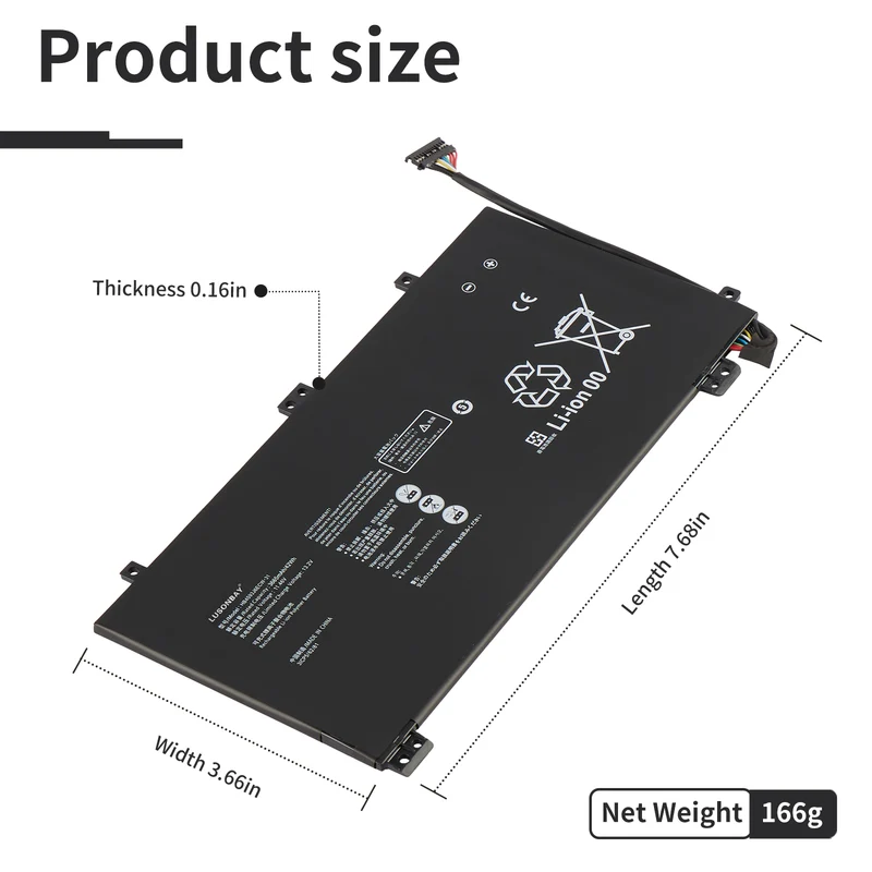 HB4593J6ECW-31 Laptop battery For For Huawei Matebook 13 WRTB-WFH9L | EU Stock
