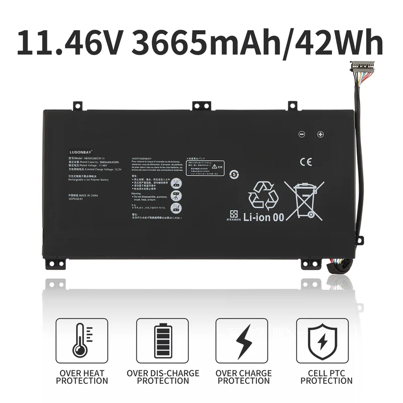 HB4593J6ECW-31 Laptop battery For For Huawei Matebook 13 WRTB-WFH9L | EU Stock
