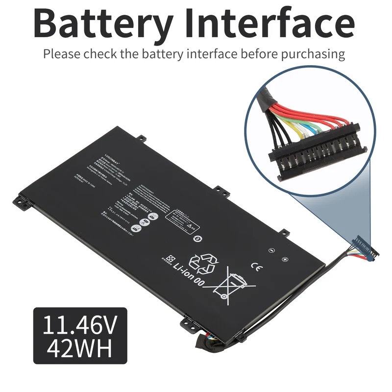 HB4593J6ECW-31 Laptop battery For For Huawei Matebook 13 WRTB-WFH9L | EU Stock