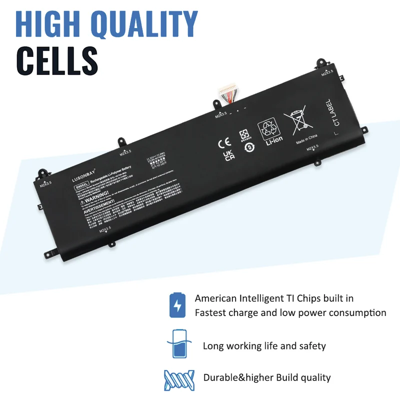 BN06XL Laptop Battery For HP Spectre X360 15-EB000 15T-EB000 15-EB0XXX 15-EB0025TX 15-EB0035TX | LUSONBAY