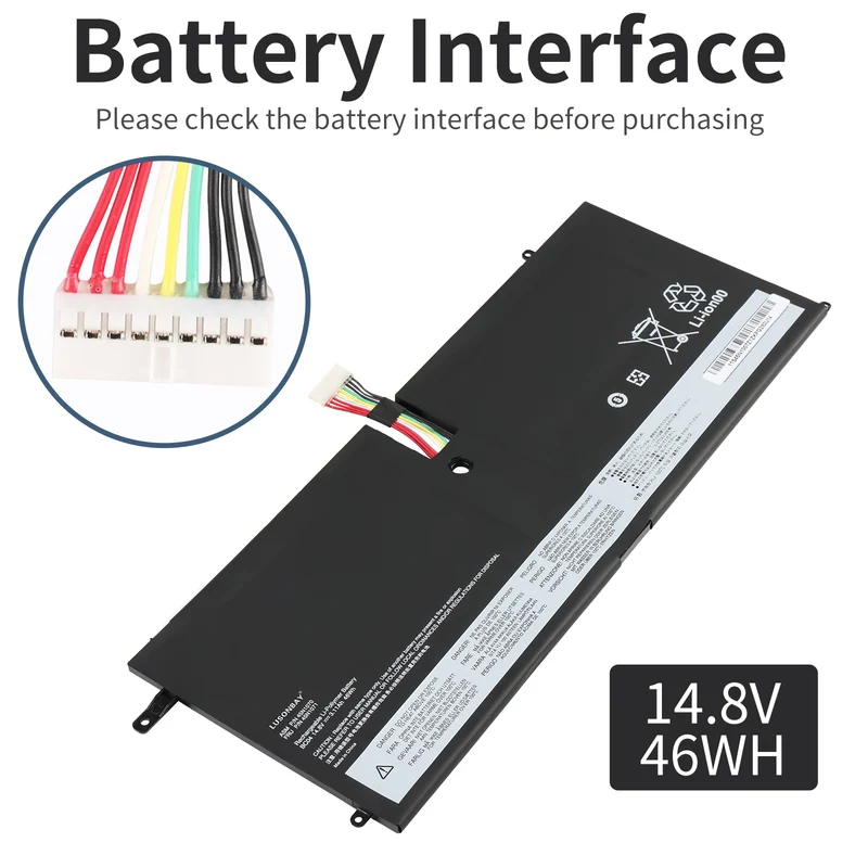 45N1070 45N1071 Laptop Battery For Lenovo ThinkPad X1 Carbon Series 3444 3448 3460 Tablet | LUSONBAY