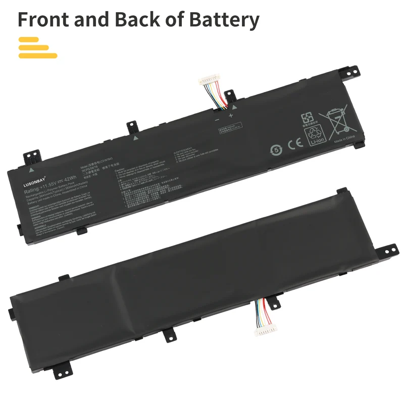 C31N1843 Laptop Battery For ASUS VivoBook S14 S432 S432FA S432FL | LUSONBAY