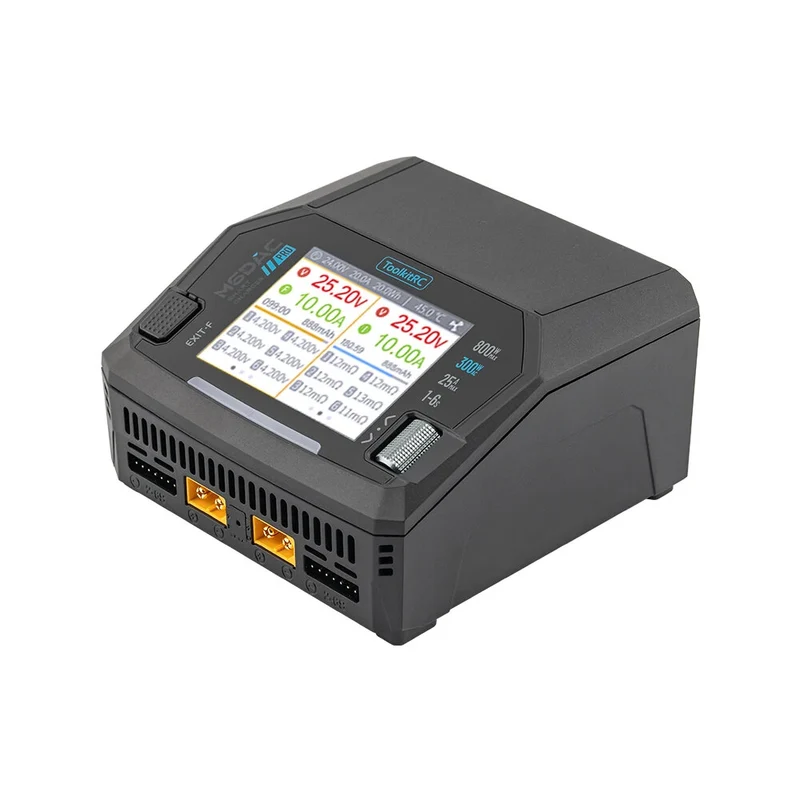 ToolkitRC Chargeur Duo M6DAC Pro 1-6S 16A 300W AC/DC TK14200