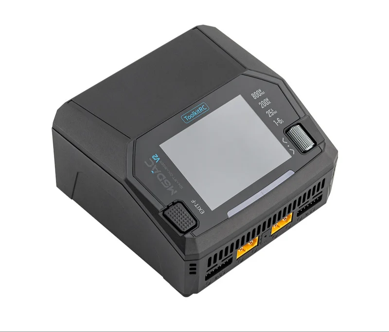 ToolkitRC Chargeur Duo M6DAC V2 1-6S 16A 200W AC/DC TK14100