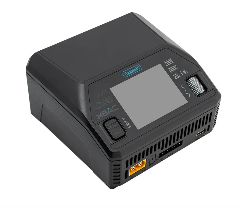 ToolkitRC Chargeur M8AC 1-8S 20A 200W AC/DC TK14000