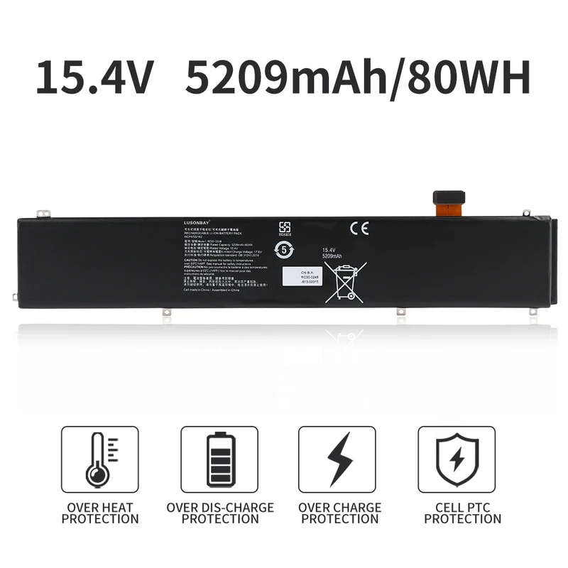 RC30-0248 RZ09-02386E91 Battery For Razer Blade 15 GTX 1060 1070 LUSONBAY | EU Stock