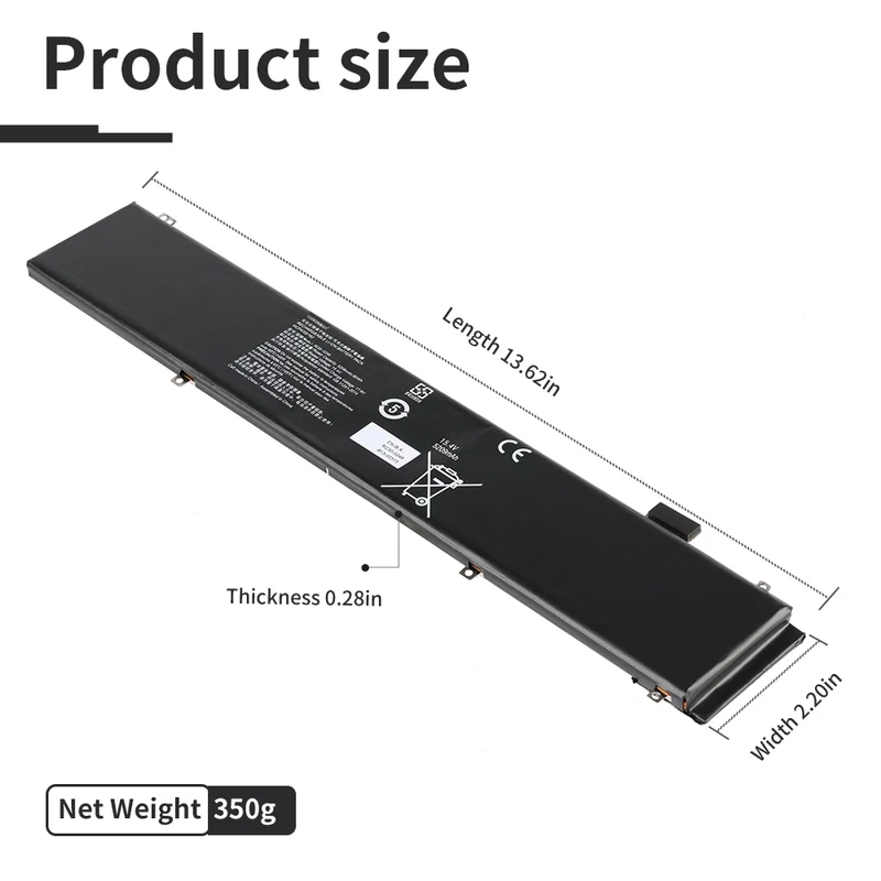 RC30-0248 RZ09-02386E91 Battery For Razer Blade 15 GTX 1060 1070 LUSONBAY | EU Stock