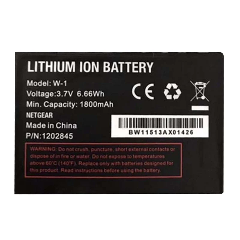 W-1 Replacement Battery For Netgear Sierra Aircard 753S 754S 778S