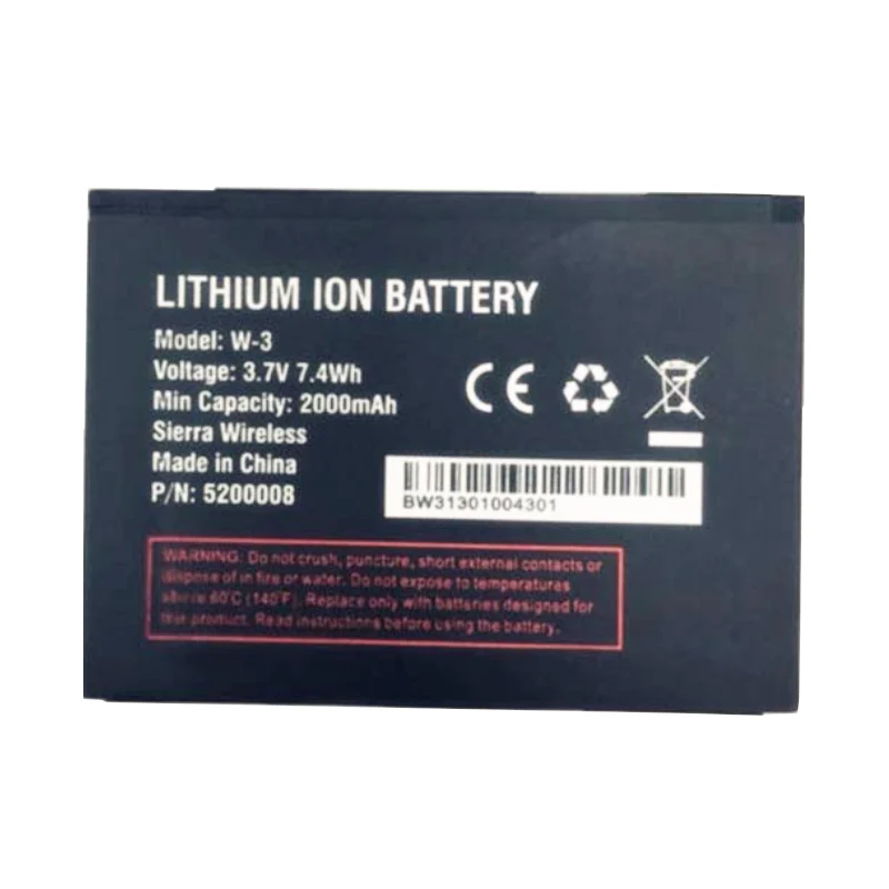 W-3 Replacement Battery For Netgear Sierra Wireless Router Aircard 760S 762S