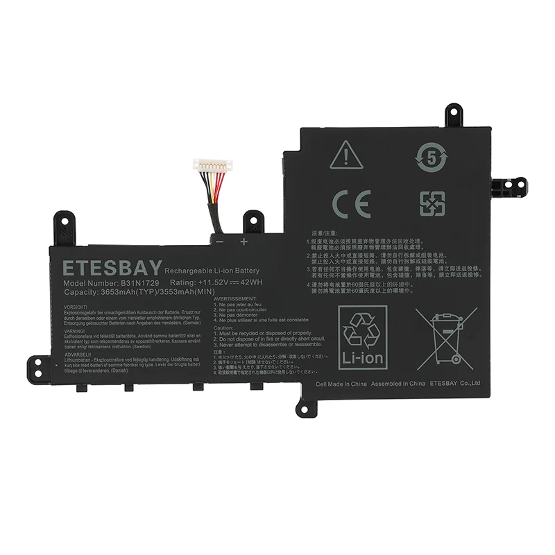 B31N1729 Battery For ASUS VivoBook S15 S530FA S530UF X530FN S5300F | ETESBAY