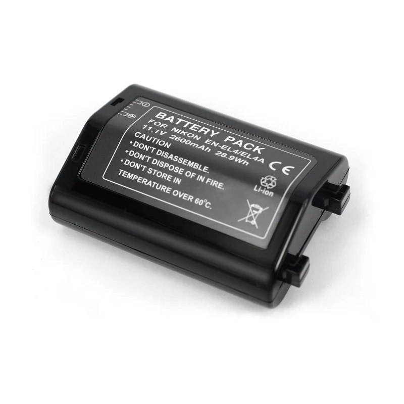 EN-EL4 Replacement Camera Battery For Nikon D3 D3X D2H D2X D2Hs F6