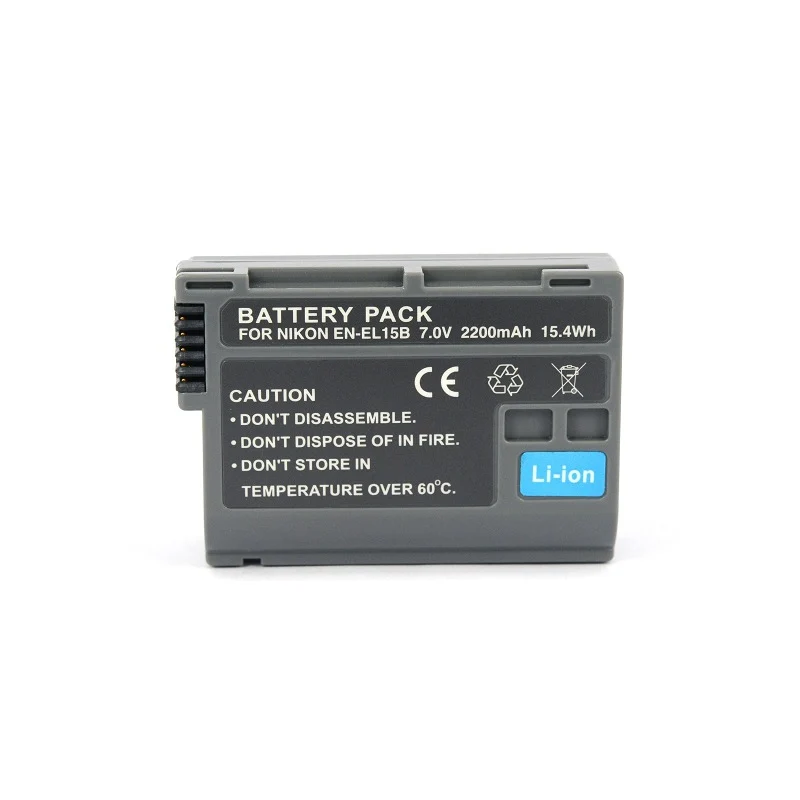 EN-EL15 Replacement Camera Battery For D7100 D7200 D750 D800 D810