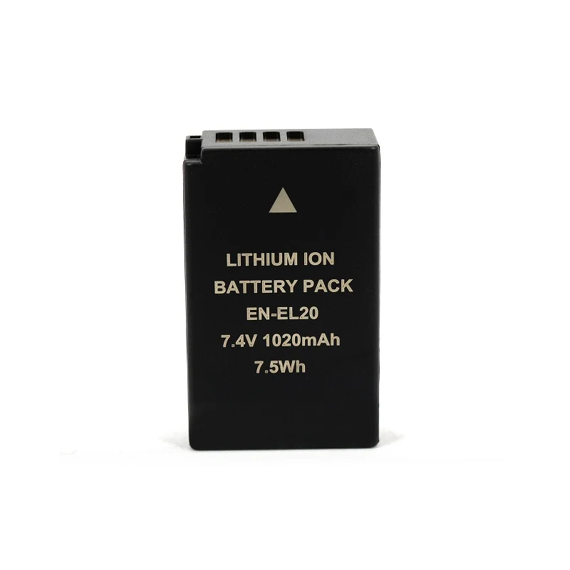 EN-EL20 Replacement Camera Battery For Coolpix P950 P1000 Coolpix A 7.4V 1020mAh