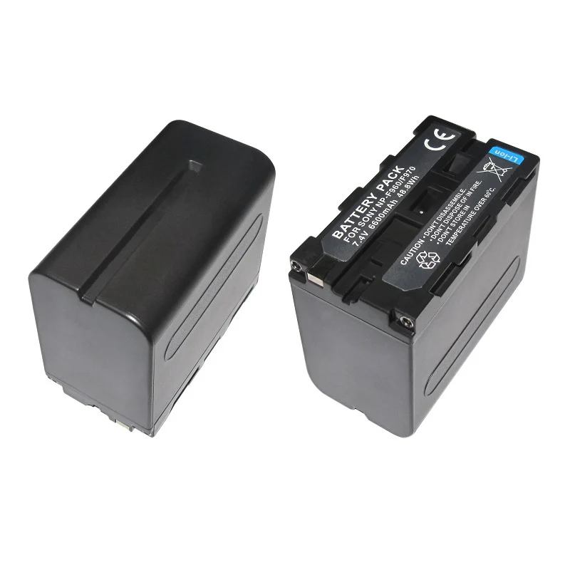 NP-F960/F970 Replacement Camera Battery For Sony HXR-MC2500 DCR-TRV1/V3 GV-D800F