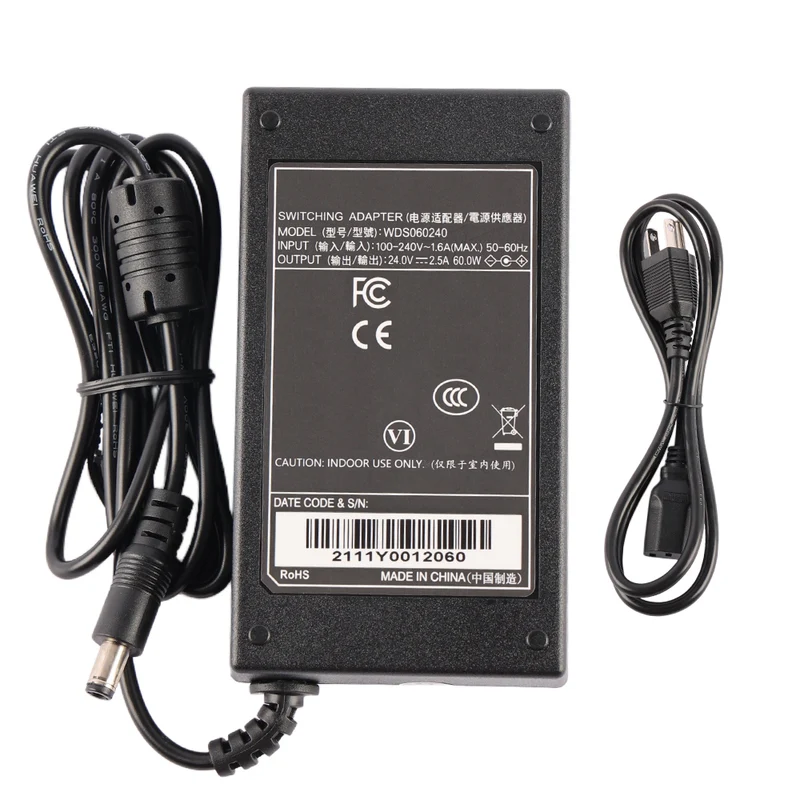 WDS060240 Power Adapter Replacement For GODEX G500 EZ-1100 Printer