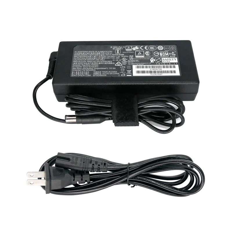 A471H R-41018260 Power Adapter Replacement For Epson DS-520 DS-530 DS-570W Document Scanner Printer
