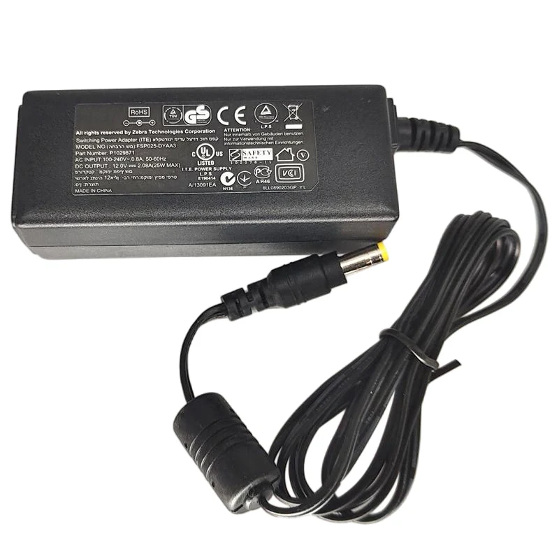 Power Adapter Replacement For Zebra QLn220 QLn320 QLn420 Printer