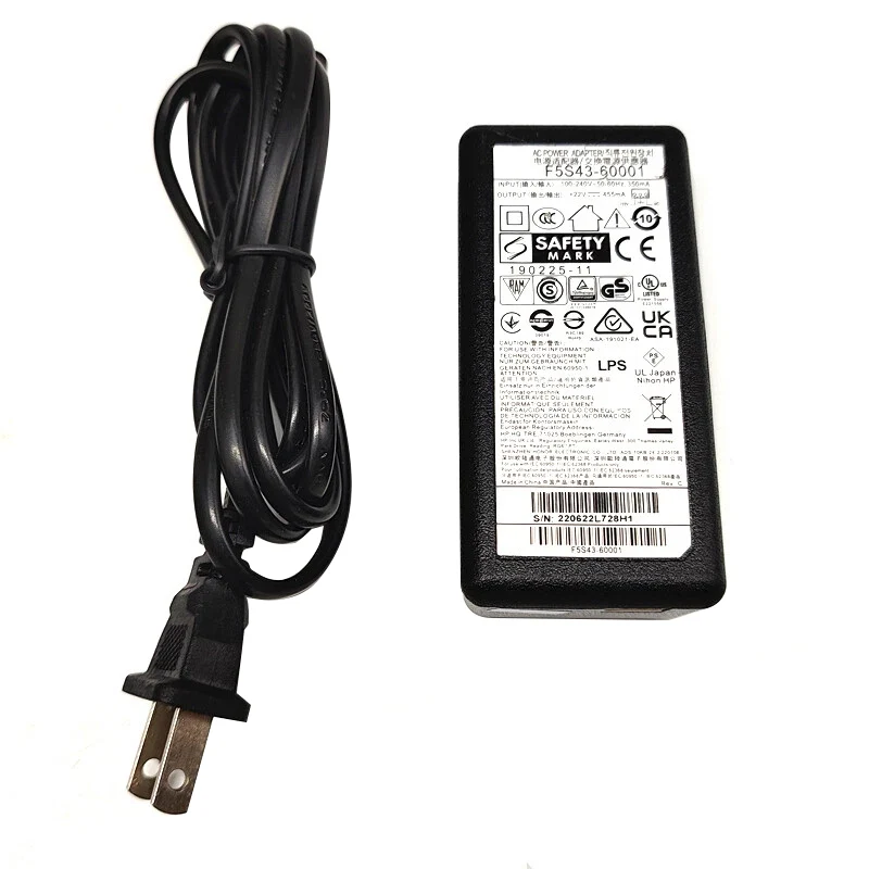 F5S43-60001 Power Adapter Replacement For HP 1110 1112 1115 3830 Printer