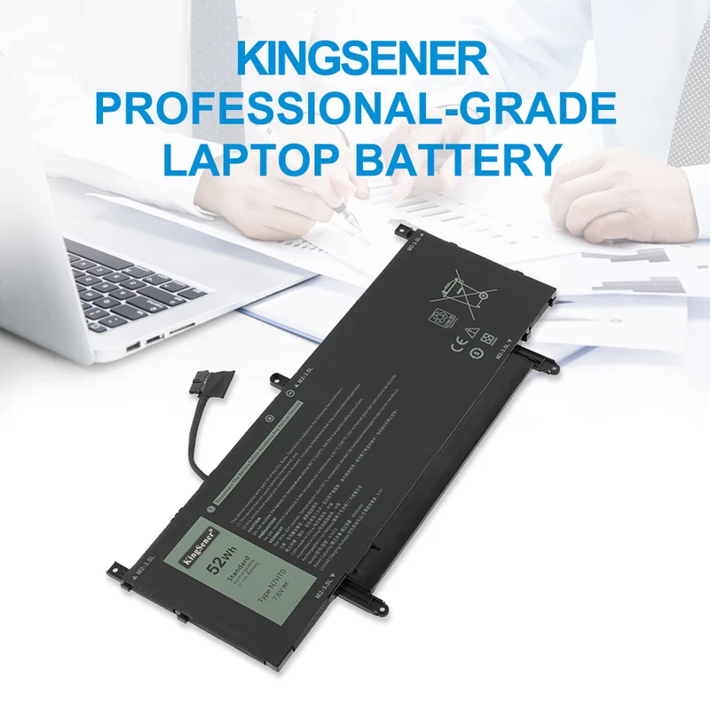 N7HT0 TVKGH Laptop Battery For Dell Latitude 9510 9520 2-in-1 Series
