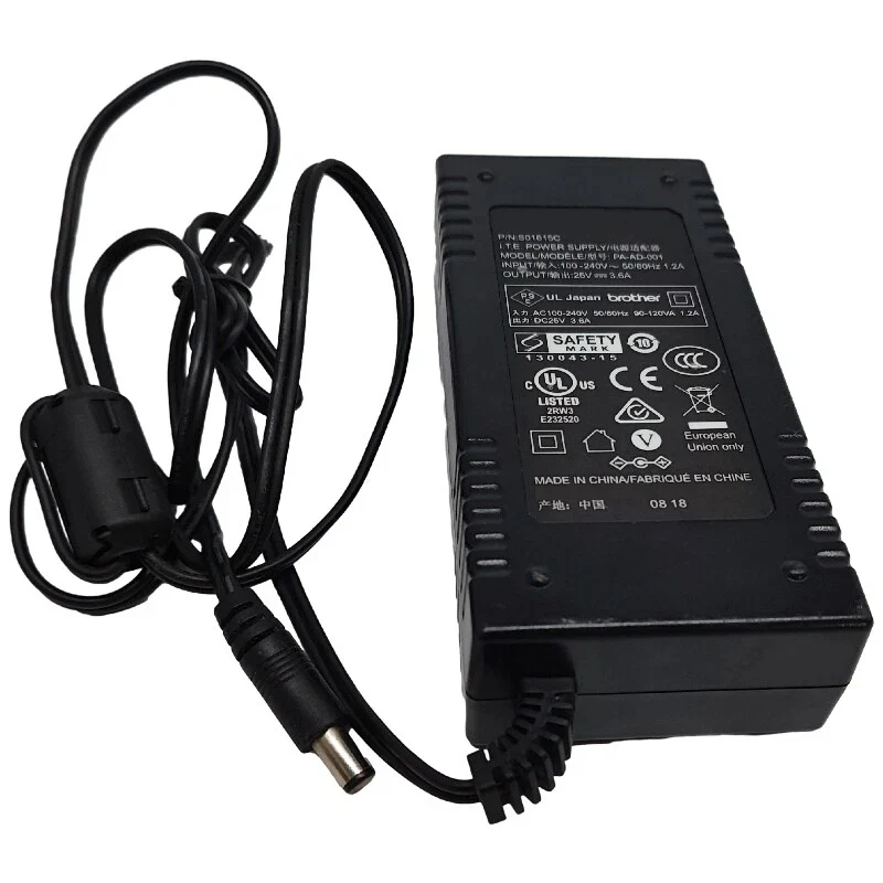 PA-AD-001 Power Adapter Replacement For Brother QL-820NWB QL-820NWBC QL-810W Printer