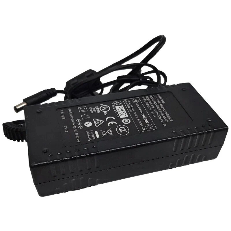 PA-AD-001 Power Adapter Replacement For Brother QL-820NWB QL-820NWBC QL-810W Printer