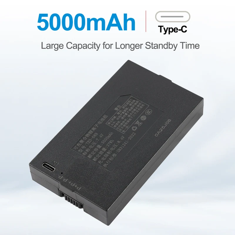 TXD-68B TZ68-B 5000mAh Replacement Battery For Smart Door Lock P+P+P-P-