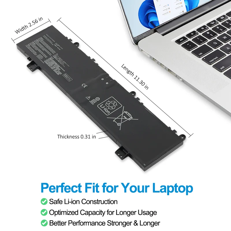 C41N2103 Laptop Battery For Asus ROG Zephyrus Duo 16 GX650RM