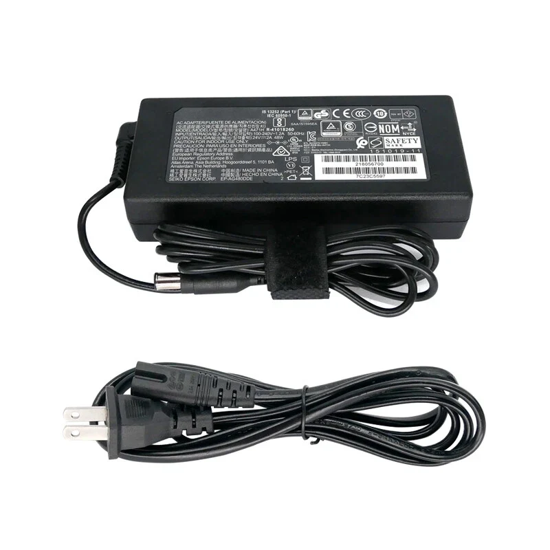 A41H R-41018260 Power Adapter Replacement For Epson DS-760 DS-770 DS-775 Document Scanner