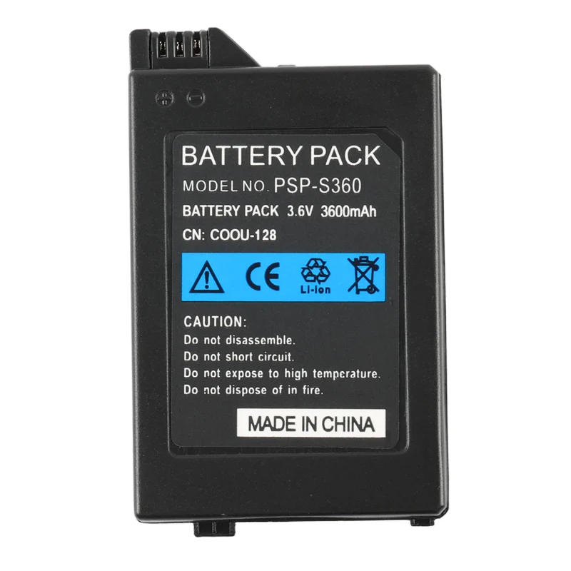 PSP-S360 Replacement Battery For Sony PSP2000 PSP3000 3001