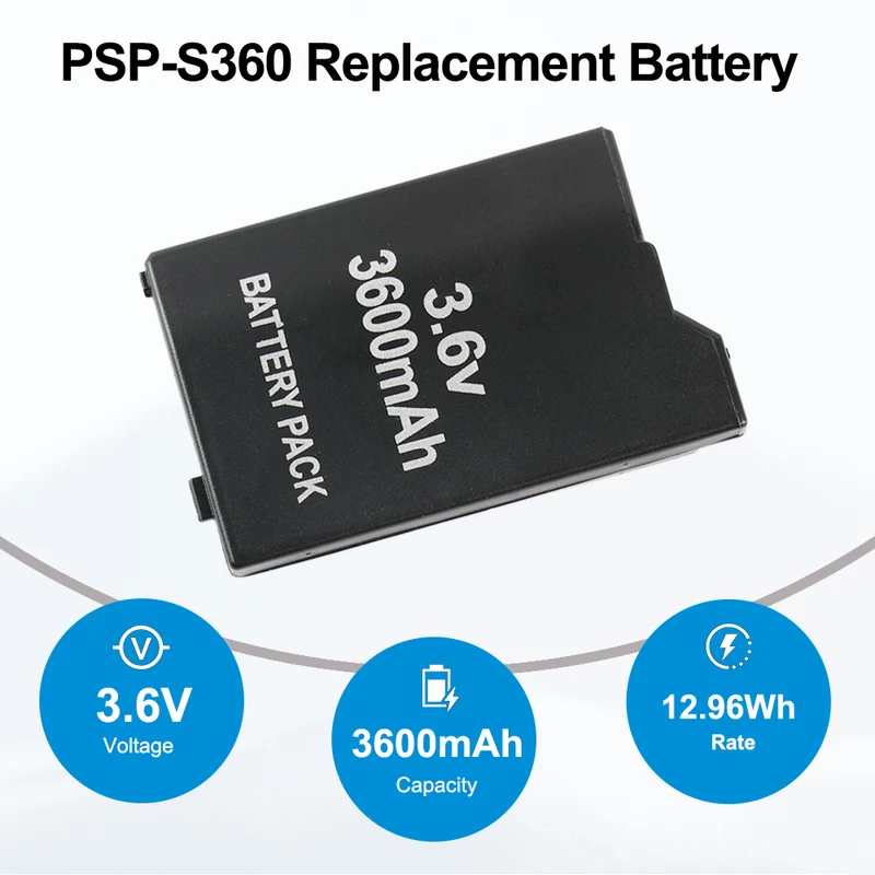 PSP-S360 Replacement Battery For Sony PSP2000 PSP3000 3001