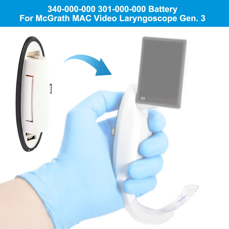 340-000-000 Replacement Battery For McGrath MAC Video Laryngoscope