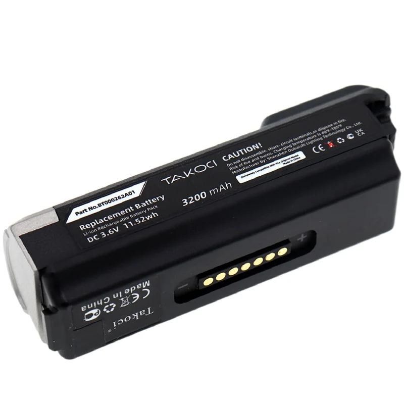 BT000262A01 Replacement Battery For Zebra RS6000 WT6000 Barcode Scanner